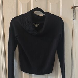 AEROSPOSTALE BRAND WOMEN'S JUNIOR SIZE BLACK COWL NECK PULLOVER SWEATER SIZE MED